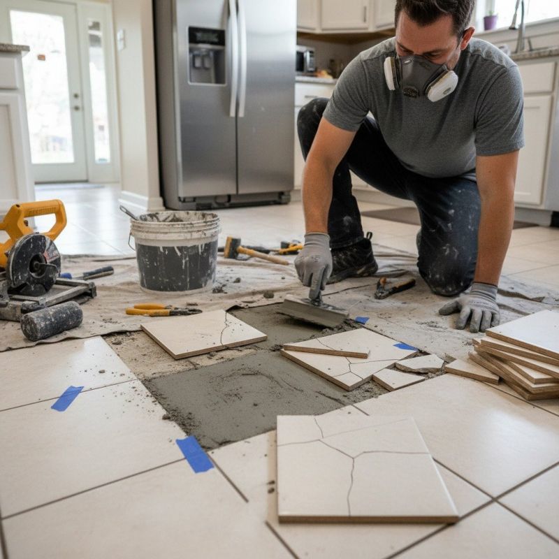 Mosaic Tile Repair